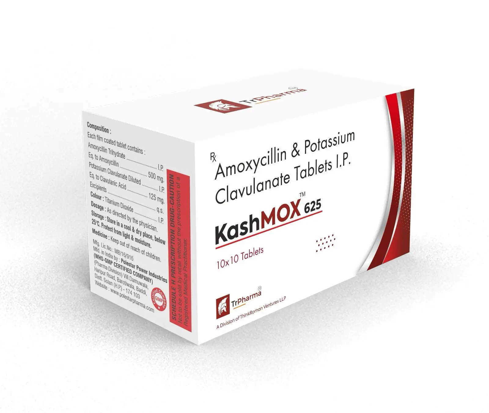 KashMOX 625 - TrPharma product by Dr. Ashwani Dhar